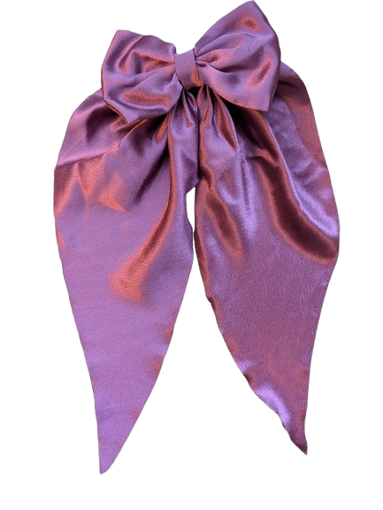 9. Scarf Bow Hair ClipTie