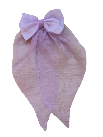 9. Scarf Bow Hair ClipTie