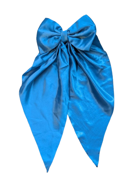 9. Scarf Bow Hair ClipTie