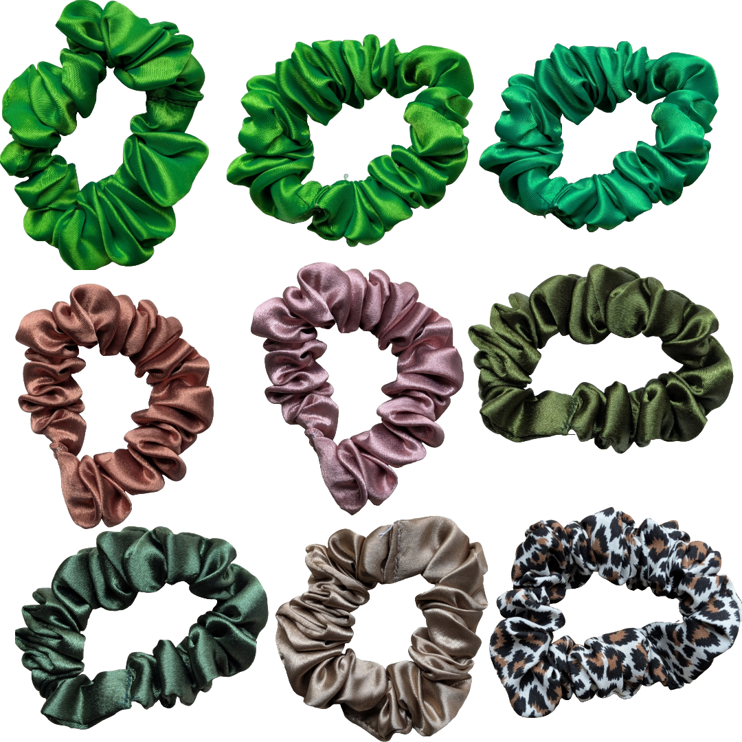 1. Skinny Scrunchies