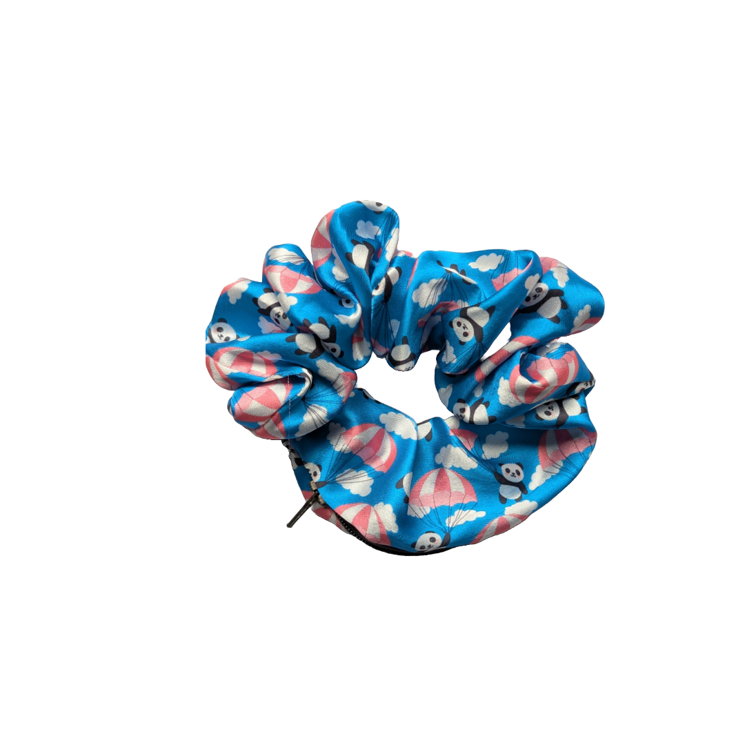 6. Zipper Scrunchies