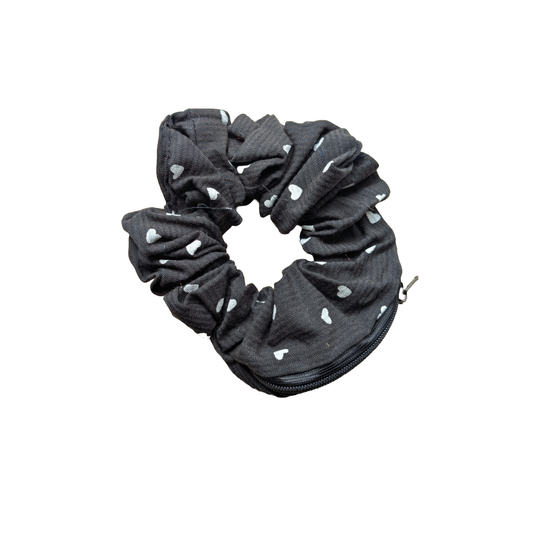 6. Zipper Scrunchies
