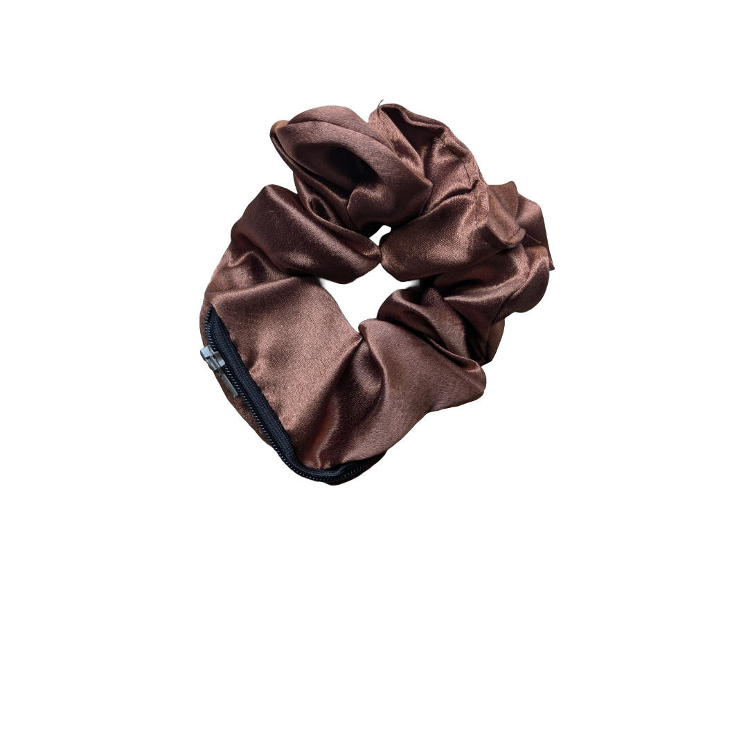 6. Zipper Scrunchies